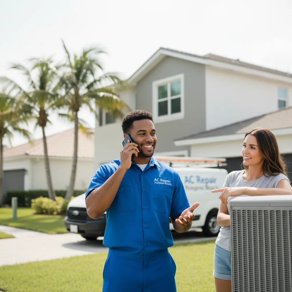 AC Repair Pompano Beach customer support in Tolono